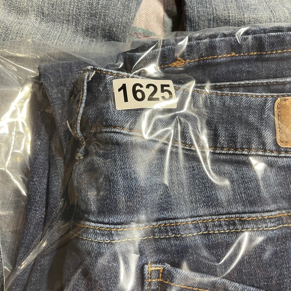 American‎ Eagle Jeans Women 10 Hi-Rise Skinny Stretch Blue - Picture 11 of 11
